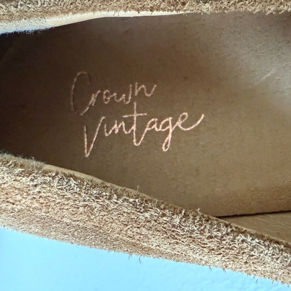 Crown Vintage Alivia Platform Pump women In Camel 10 M - Picture 8 of 8